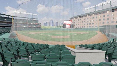 View from seat