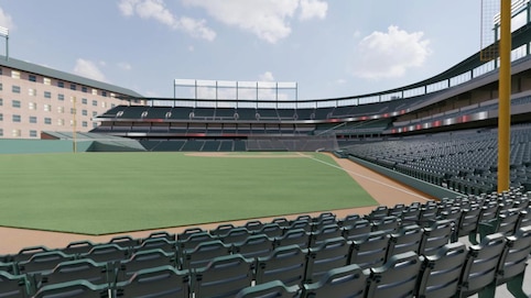View from seat
