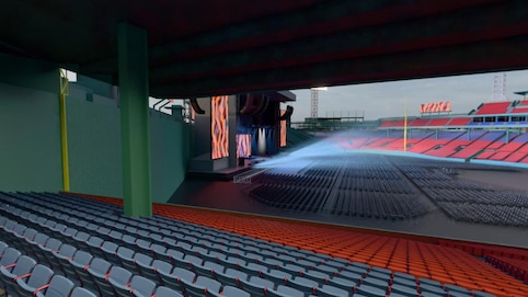 View from seat