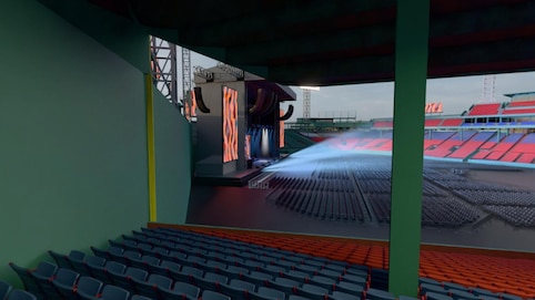 View from seat