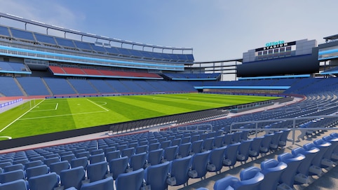 View from seat