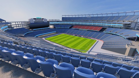 View from seat