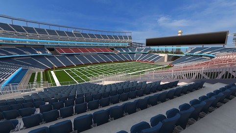 View from seat
