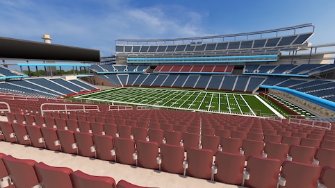 View from seat