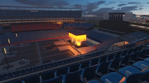 View from seat