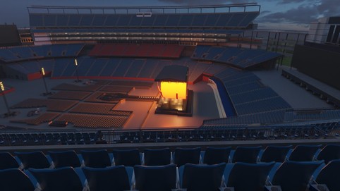 View from seat