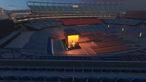 View from seat