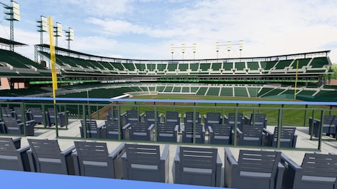 View from seat