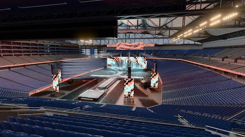 View from seat