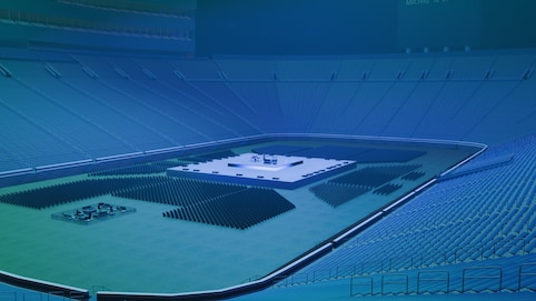 View from seat
