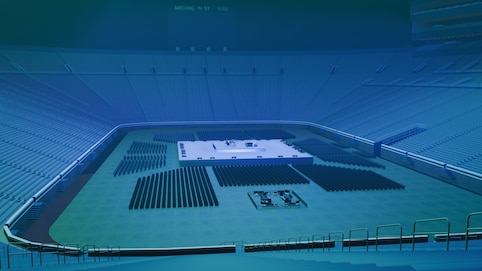 View from seat