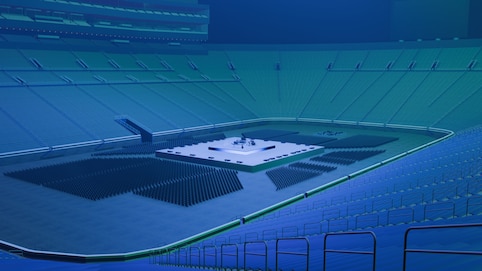 View from seat