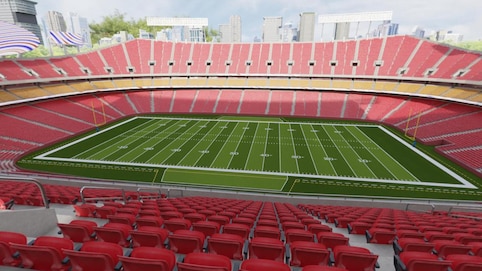 View from seat