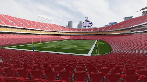 View from seat