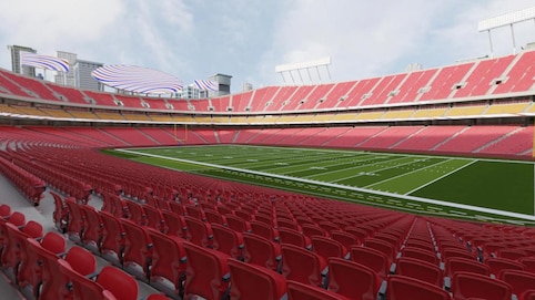 View from seat
