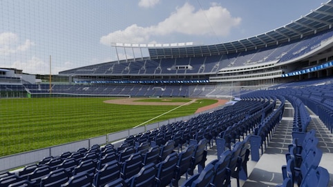 View from seat