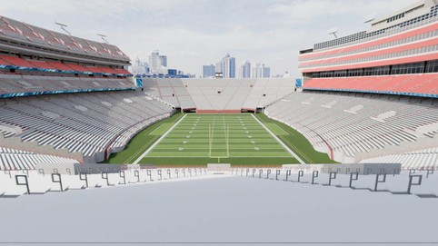 View from seat