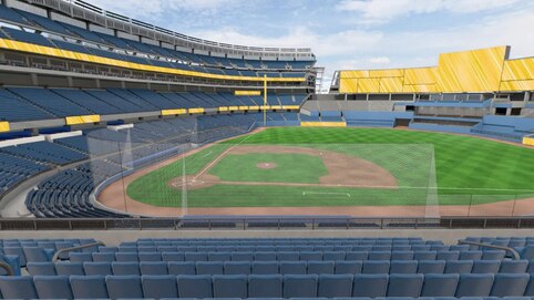 View from seat