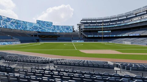 View from seat