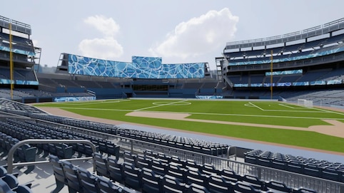 View from seat