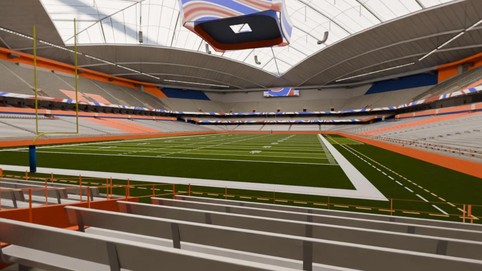 View from seat