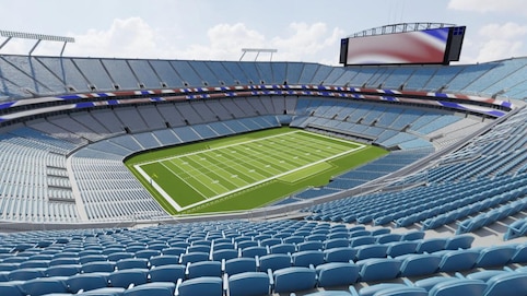 View from seat