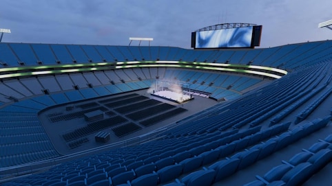 View from seat