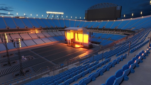 View from seat