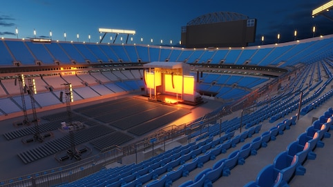 View from seat