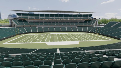 View from seat