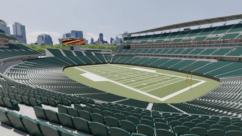 View from seat