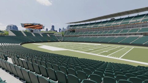 View from seat