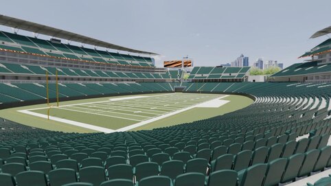 View from seat