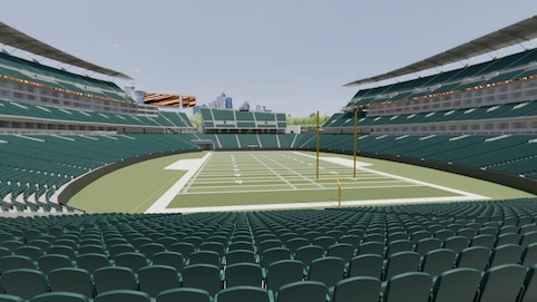 View from seat