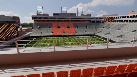 View from seat