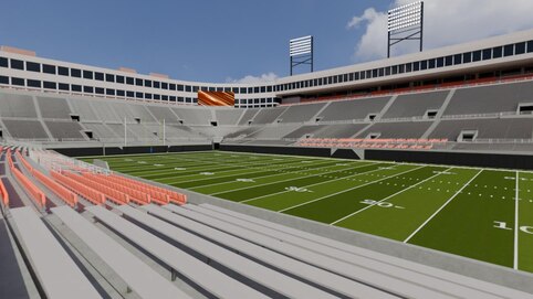 View from seat