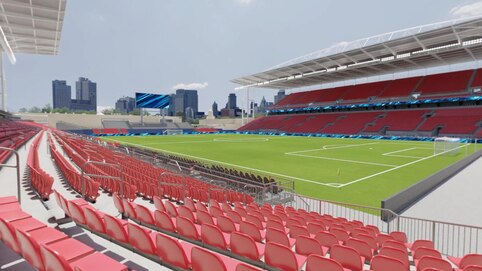 View from seat