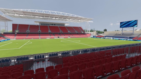 View from seat