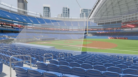 View from seat