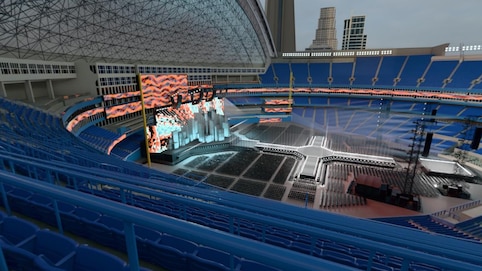 View from seat