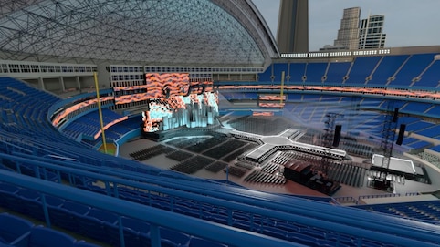 View from seat