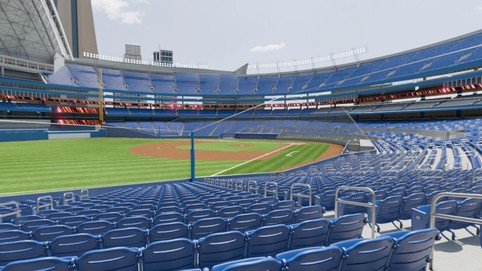 View from seat