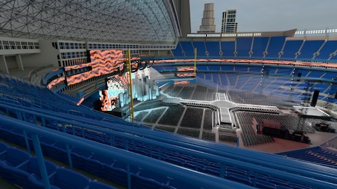 View from seat