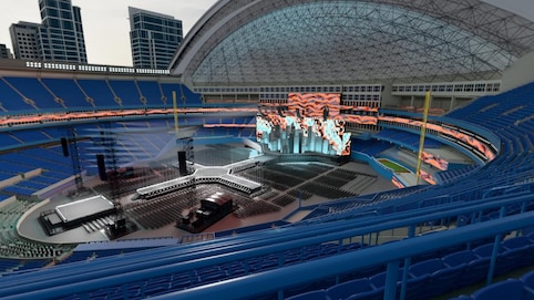 View from seat