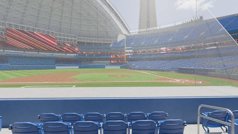 View from seat