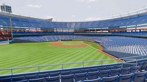 View from seat