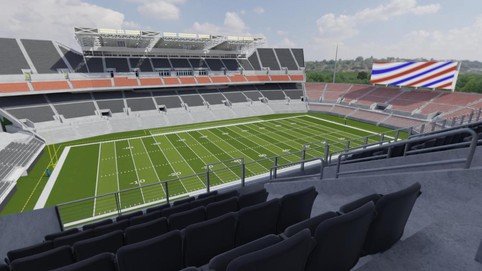 View from seat