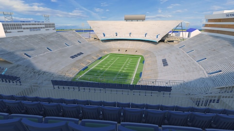 View from seat