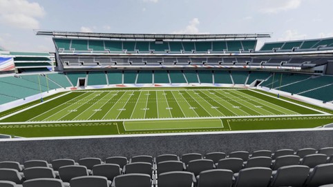 View from seat