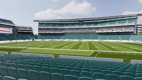 View from seat